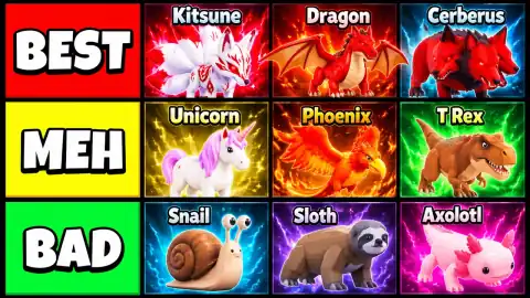 TOP 30 BEST PETS in Ride A Pet! (REAL STATS) Roblox